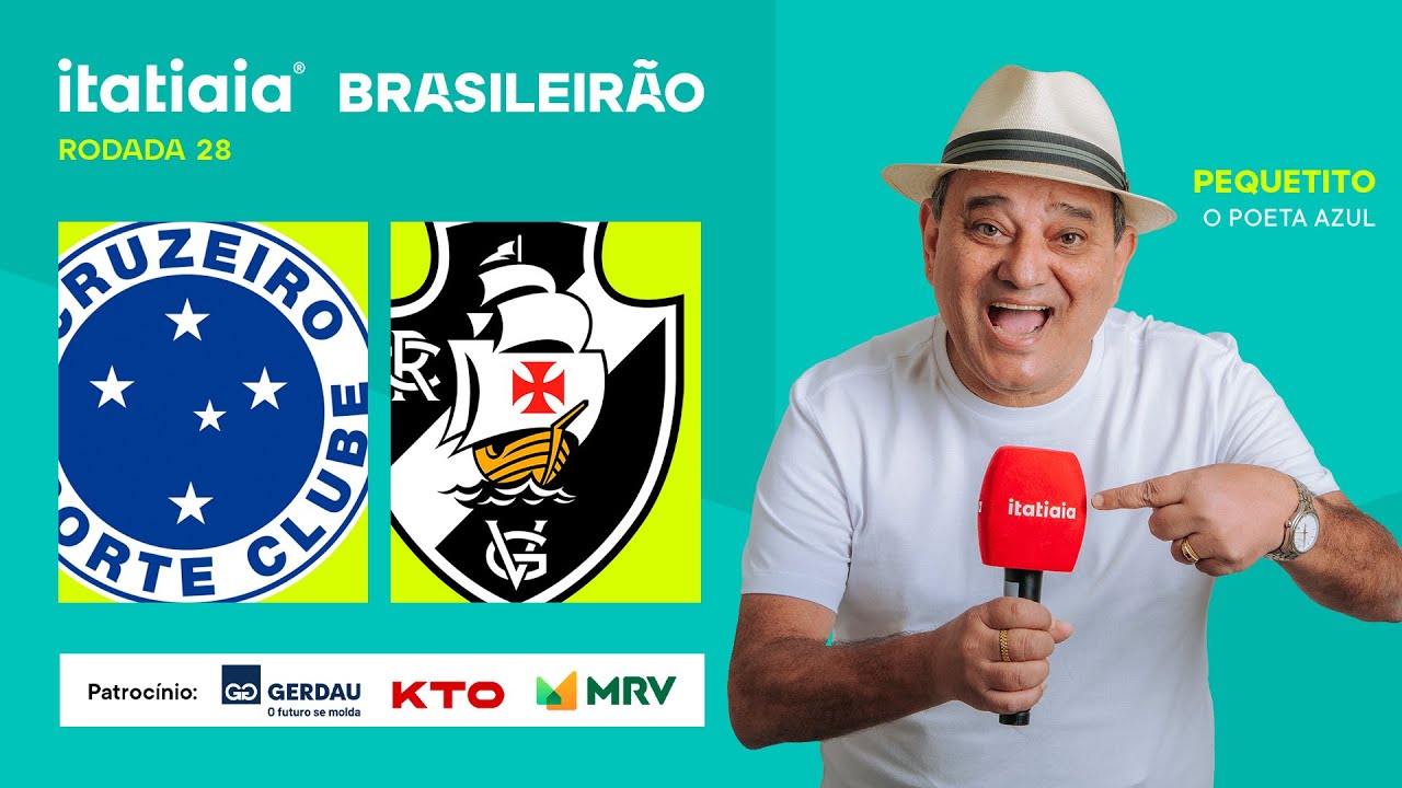 CRUZEIRO X VASCO AO VIVO NA ITATIAIA | REACT DO BRASILEIRÃO 2024