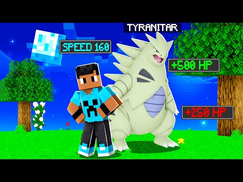 CONSEGUI O TYRANITAR PERFEITO NO MINECRAFT #9 100 DIAS NO PIXELMON