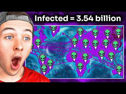I Started an ALIEN VIRUS To Destroy The Human Race! (Plague Inc)