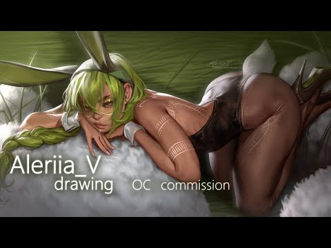 Aleriia_V drawing OC [real time is 5h]