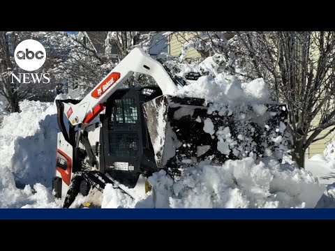 Millions dig out from blizzard that brought 3+ feet of snow to parts of Northeast