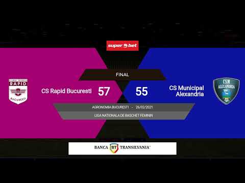 LNBF 2020-2021: Rapid Bucuresti - CSM Alexandria