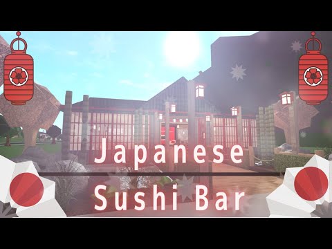 Roblox | Bloxburg | Sushi Bar Speedbuild | Tapioca