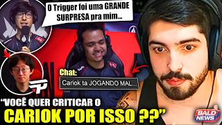 BOMBA! Jukes responde CRÍTICAS ao Cariok! Tinowns sobre CHEGADA do Trigger e MÁ FASE da VKS