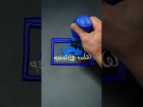 Disney+ & Walt Disney Pancake Art – Guess the Logo! 🌟🎥 #shorts #pancake #cakeart #waltdisney