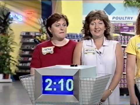 Supermarket Sweep UK Jackie, Ness July 1999