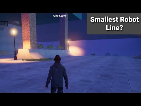 Tony Hawk's Pro Skater 1 + 2 - Smallest Robot Line?