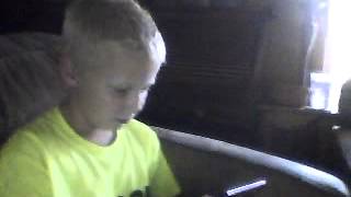 BroJoe playing the ds (lego star wars)