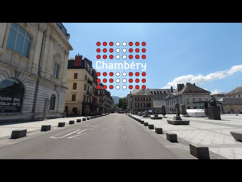 DRIVING CHAMBERY TO AIX-LES-BAINS 🇫🇷 4K⁶⁰ #jutah