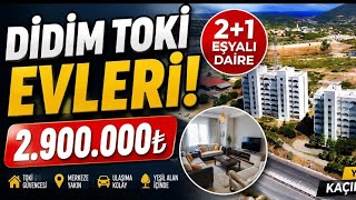 didim toki evlerde 2+1 eşyalı daire uygun fiyata satılık #didim #daily