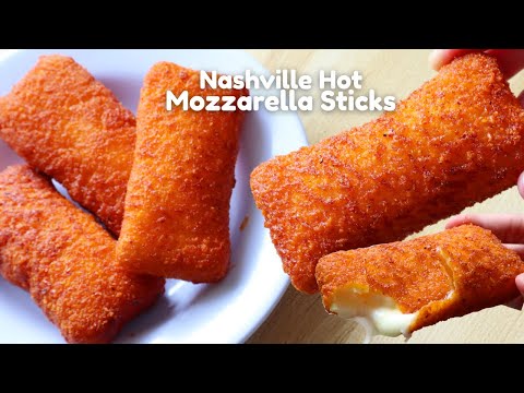 Nashville Hot Mozzarella Sticks | Chili's Copycat Recipe