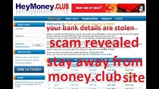 moneyclub websites are fake please stay away