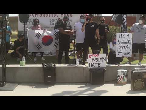 Kev Luu's, Member of AWA (Asians with Attitudes), speech at Youth Against Hate Rally