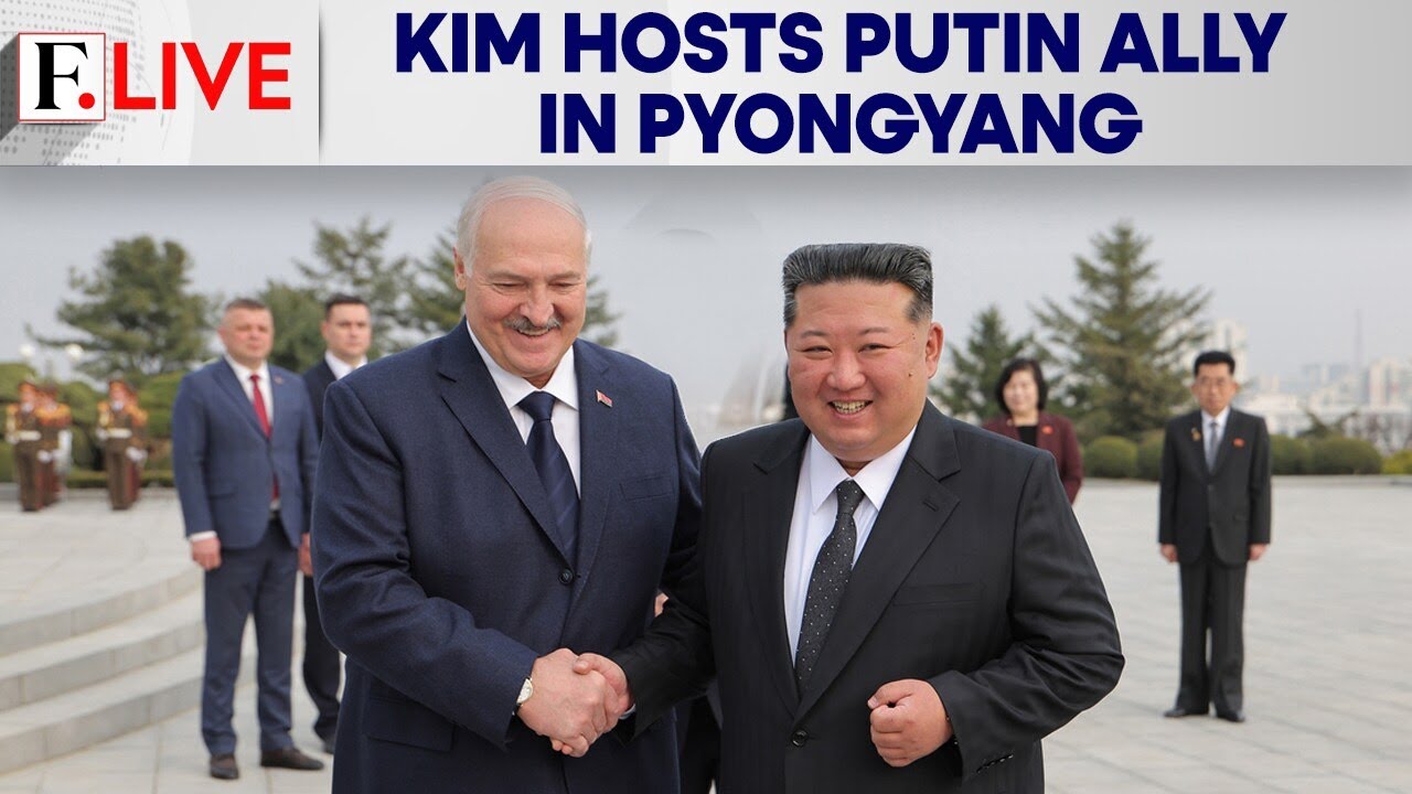 Kim Jong Un & Lukashenko Alliance Grows, as Trump Eyes Talks With Anti-West Leaders | Firstpost live