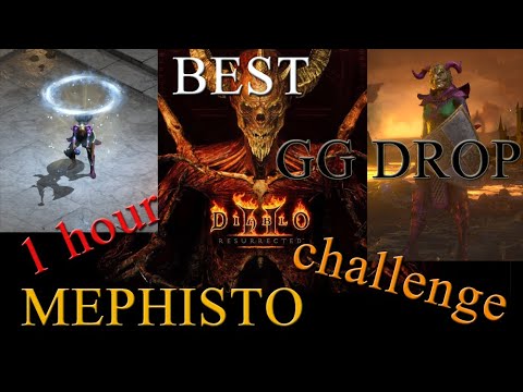 One Hour Loot Challenge Hell Mephisto - Diablo 2: Resurrected