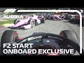 F2 EXCLUSIVE: Ride Onboard The First Start Of The Season | 2020 Austrian Grand Prix