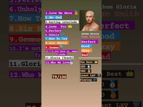 Album Gloria -Album Review (#samsmith )