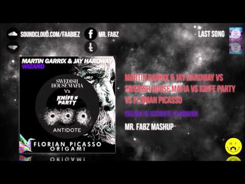 Martin Garrix vs Knife Party vs Florian Picasso - Wizard vs Antidote vs Origami (Mr. Fabz Mashup)