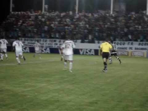 Lance de perigo, River X Botafogo-RJ em Bacabal-MA