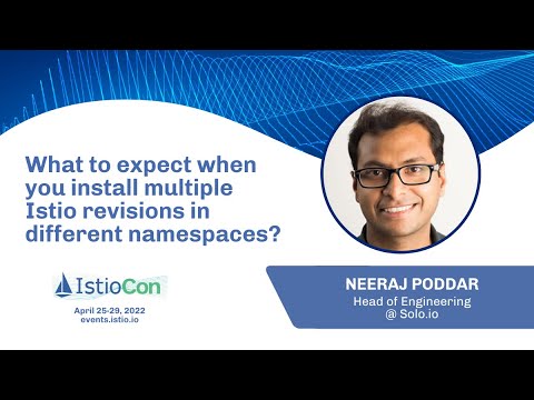 What to expect when you install multiple Istio revisions in different namespaces?