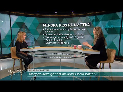 Doktor Viveca: Så slipper du kissa på natten - Malou Efter tio (TV4)