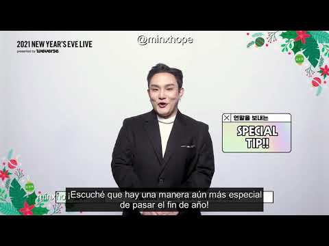 [Sub Español] [2021NYEL] 2021 NEW YEAR'S EVE LIVE Happy Holidays Message (Full HD)