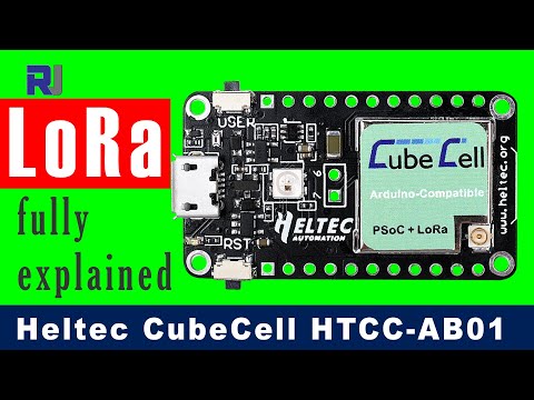 Introduction to Heltec LoRa CubeCell Development Board HTCC-AB01 - RJT356