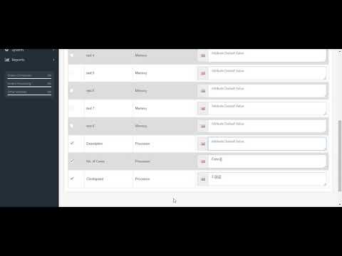 OpenCart Attribute Templates Extension