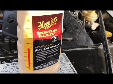 Polishing dull paint with meguiar's m2 mirror glaze fine-cut...