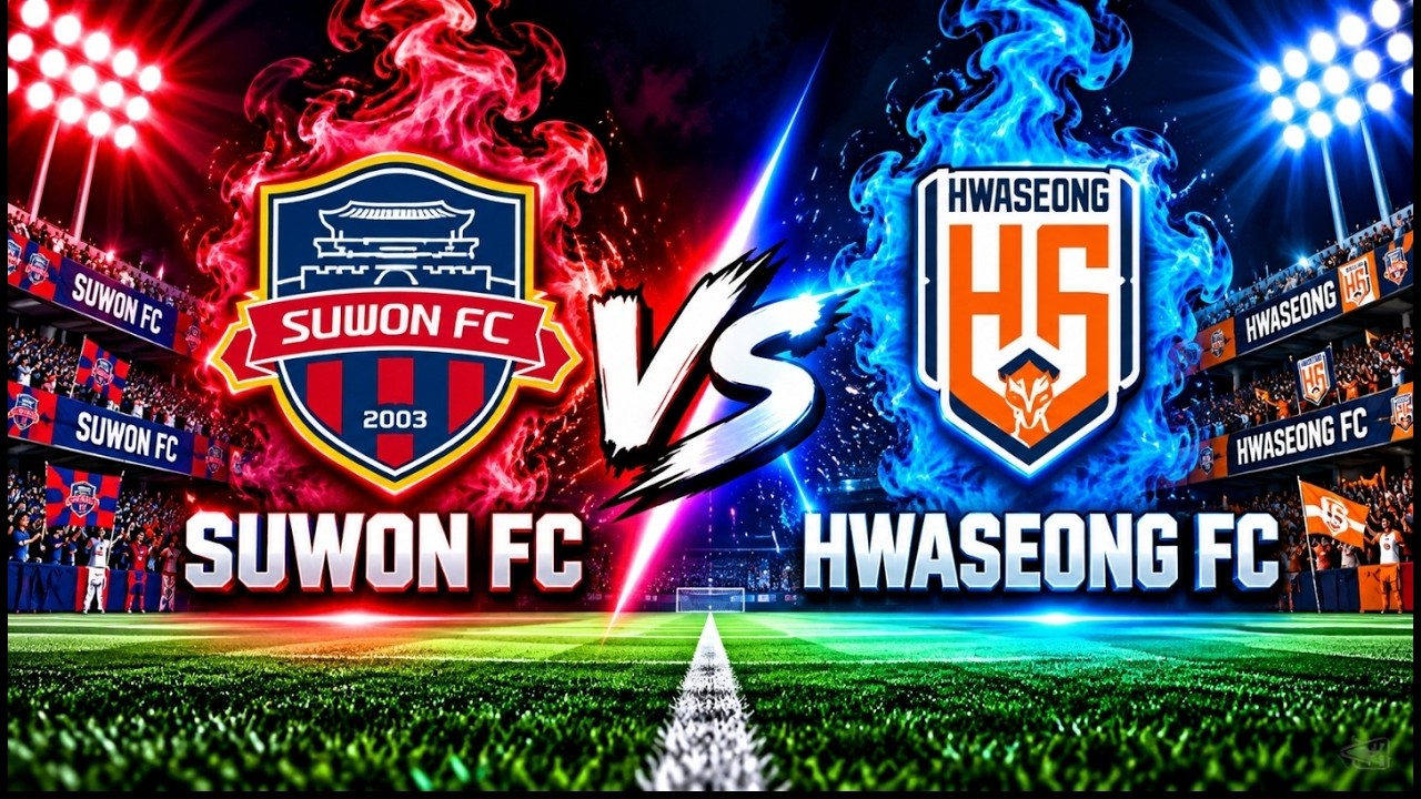SUWON FC VS HWASEONG FC | K리그2 - 28라운드 | 실시간 스코어