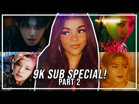REACTING TO TXT, ITZY, CHUNGHA, OMEGA X & EXO-SC!! || ✨ 9K SUB SPECIAL (PART 2) ✨