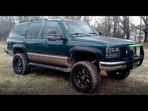 1996 GMC Yukon Walkaround (GMT400) | 6" lift | Bumper/Tire Carrier | Anthem Wheels