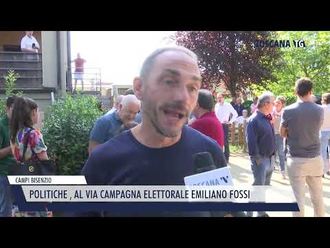 2022-08-27 CAMPI BISENZIO - POLITICHE , AL VIA CAMPAGNA ELETTORALE EMILIANO FOSSI