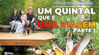 TOUR POR UM QUINTAL INCRÍVEL! CANTINHO DA ROÇA, ATELIE, ESPAÇO ZEN, DUCHA, MUITA HISTÓRIA PRA CONTAR