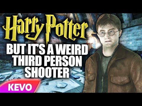 Harry Potter but it's a weird third person shooter