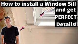 How to install a WINDOW SILL you won