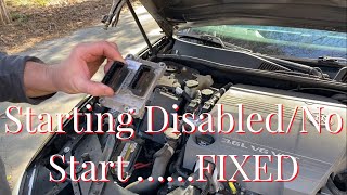 FIXED 2005 Buick LaCrosse - Failed ECU - Failed EBCM - Starting Disabled