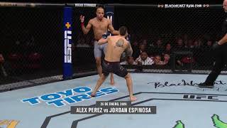#UFCVegas91 Alex Perez Finaliza a Jordan Espinosa