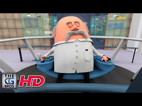 CGI 3D Animated Short: "Prof. Eggtop's Observatory" - by Matt Meersbergen