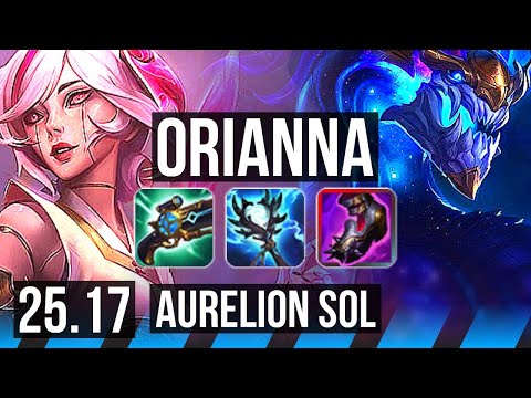ORIANNA vs AURELION SOL (MID) | 11/2/15, Dominating | EUW Master | 25.17