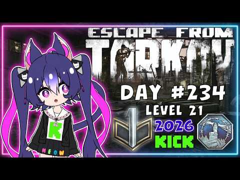 Escape from Tarkov | Prestige 1 | Level 21 PvP Solo | AKS-74 VTuber | Day 234 thumbnail