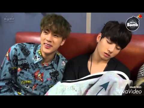 [BANGTAN BOMB] Sleeping baby bothered by Jin (ENG)