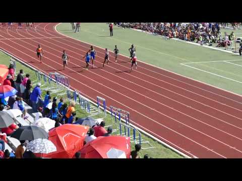 11-12 YR GIRLS 100 M - MAINLAND JAGUARS MEET - HEAT 4