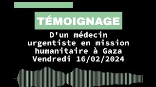 (7) Témoignage d’un médecin urgentiste américain en mission humanitaire à #Gaza