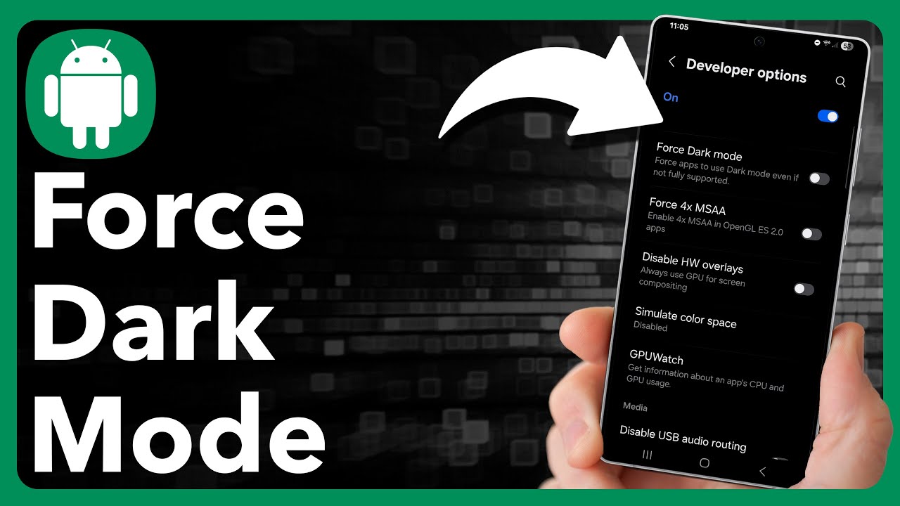 How To Force Dark Mode On All Apps On Android