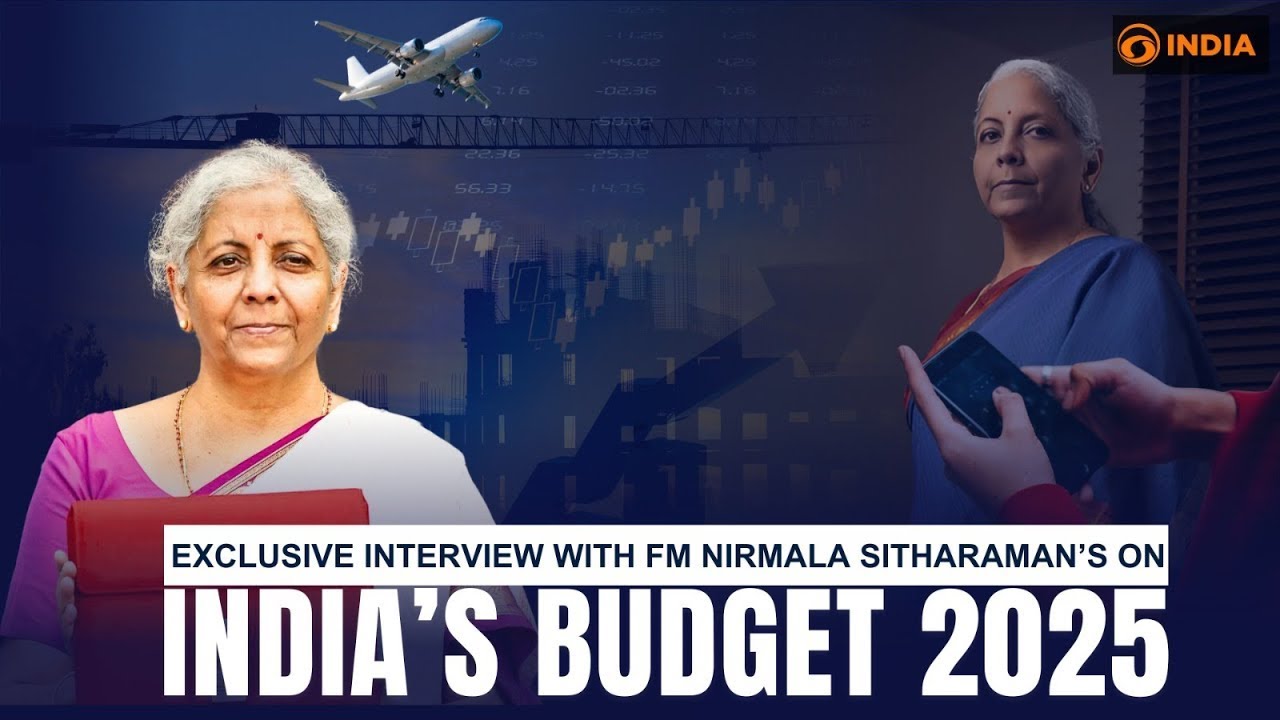 LIVE: Exclusive Interview with Finance Minister Nirmala Sitharaman’s on Union Budget 2025-26