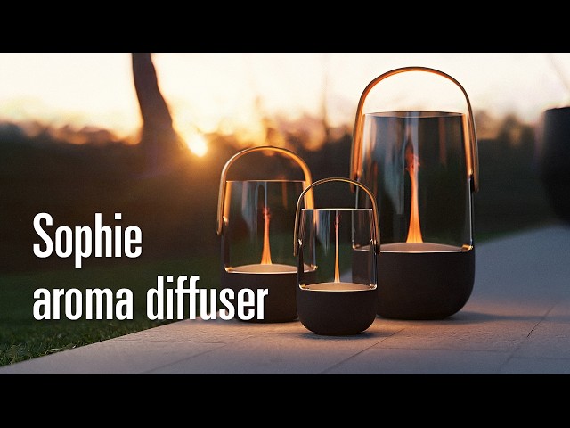 Video Teaser für Aroma diffuser Sophie, Sophie little & Sophie mini by Stadler Form