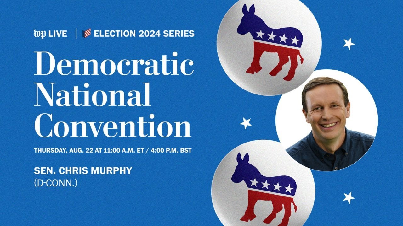 Sen. Chris Murphy live from the Democratic National Convention in Chicago (Full Stream 8/22)