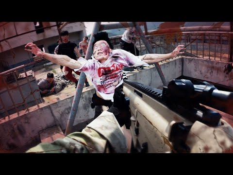 PARKOUR ESCAPE from ANGRY ZOMBIE - ep.2