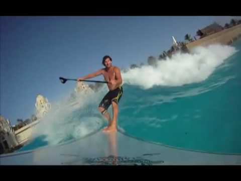 Siam Park 2010 Bjorn Dunkerbeck SUP surfing